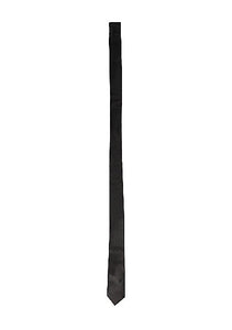 B&w Satin Bondage Tie Black