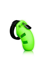 Load image into Gallery viewer, Glow Model 20 Cock Cage 3.5 In Glow In The Dark
