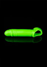 Load image into Gallery viewer, Glow Smooth Stretchy Penis Sleeve Glow In The Dark
