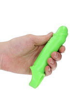 Load image into Gallery viewer, Glow Smooth Stretchy Penis Sleeve Glow In The Dark
