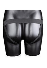 Load image into Gallery viewer, Ouch! Twisted Hollow Strap-on 8in Gunmetal
