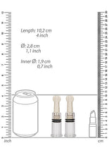 Load image into Gallery viewer, Pumped Nipple Suction Set Small Transparent
