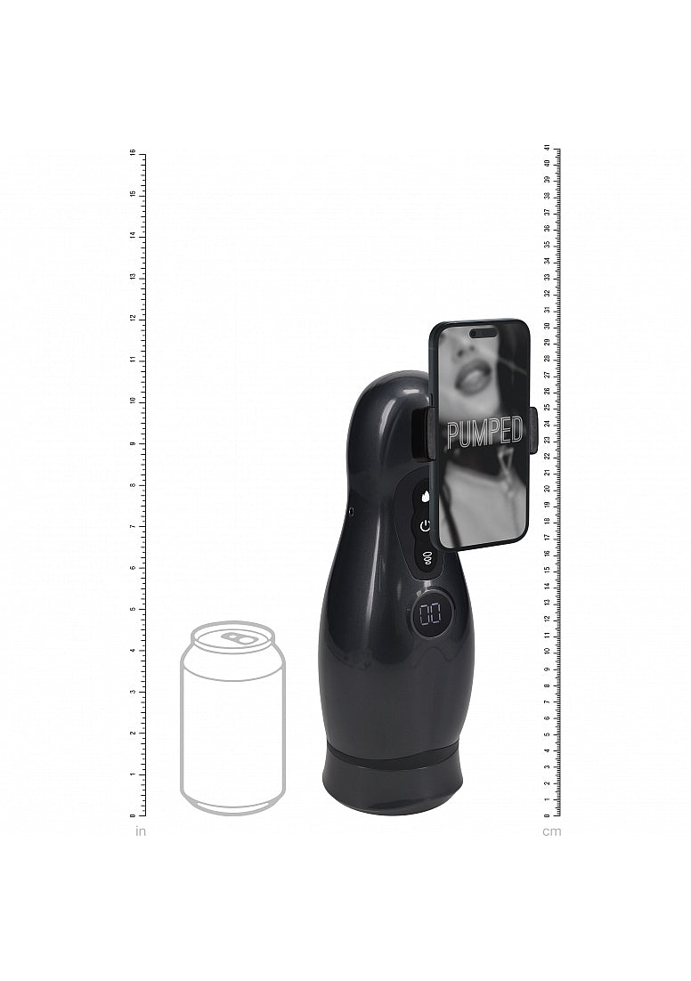 Pumped Virtuo Mast Suction Phone Attachment Gunmetal