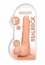 Load image into Gallery viewer, Realrock 8in Dong Flesh W/ Testicles
