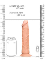 Load image into Gallery viewer, Realrock 8in Dong Flesh W/o Testicles
