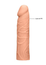 Load image into Gallery viewer, Realrock Penis Sleeve 7in Flesh
