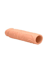 Load image into Gallery viewer, Realrock Penis Sleeve 7in Flesh
