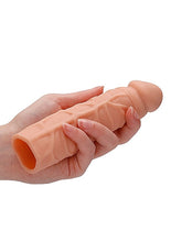 Load image into Gallery viewer, Realrock Penis Sleeve 7in Flesh
