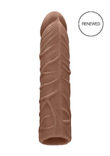 Load image into Gallery viewer, Realrock Penis Sleeve 7in Tan
