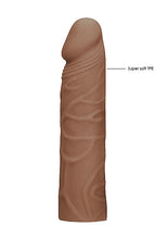 Load image into Gallery viewer, Realrock Penis Sleeve 7in Tan
