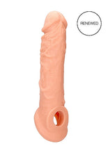 Load image into Gallery viewer, Realrock Penis Sleeve 8in Flesh
