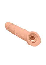 Load image into Gallery viewer, Realrock Penis Sleeve 8in Flesh

