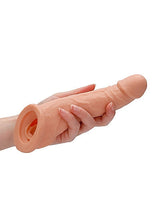 Load image into Gallery viewer, Realrock Penis Sleeve 8in Flesh
