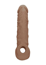 Load image into Gallery viewer, Realrock Penis Sleeve 8in Tan
