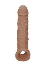 Load image into Gallery viewer, Realrock Penis Sleeve 8in Tan
