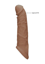 Load image into Gallery viewer, Realrock Penis Sleeve 8in Tan
