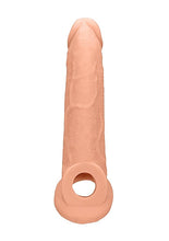 Load image into Gallery viewer, Realrock Penis Sleeve 9in Flesh
