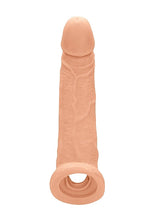 Load image into Gallery viewer, Realrock Penis Sleeve 9in Flesh
