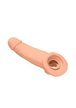 Load image into Gallery viewer, Realrock Penis Sleeve 9in Flesh
