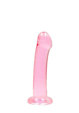 Load image into Gallery viewer, Realrock Non Realistic Dildo W Suction Cup 6.7in Pink
