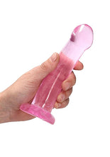 Load image into Gallery viewer, Realrock Non Realistic Dildo W Suction Cup 6.7in Pink
