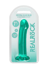 Load image into Gallery viewer, Realrock Non Realistic Dildo W Suction Cup 6.7in Turquoise
