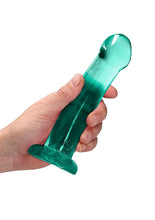 Load image into Gallery viewer, Realrock Non Realistic Dildo W Suction Cup 6.7in Turquoise
