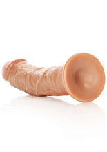 Load image into Gallery viewer, Realrock 7in Realistic Dildo Curved Tan
