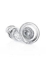 Load image into Gallery viewer, Realrock Slim Dildo 6in Transparent
