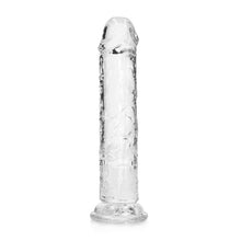 Load image into Gallery viewer, Realrock Straight Realistic 7 In Dildo Transparent
