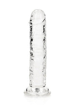 Load image into Gallery viewer, Realrock Straight Realistic 7 In Dildo Transparent
