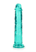 Load image into Gallery viewer, Realrock Straight Realistic 7 In Dildo Turquoise
