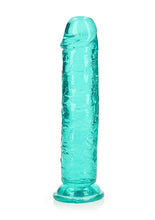 Load image into Gallery viewer, Realrock Straight Realistic 7 In Dildo Turquoise
