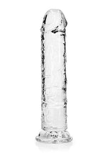 Load image into Gallery viewer, Realrock Straight Realistic 8 In Dildo Transparent

