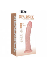 Load image into Gallery viewer, Realrock 8in Vibrating Cock R/curve Flesh
