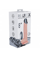 Load image into Gallery viewer, Realrock Wireless Rechargeable Metalhead Regular Straight 8in W/balls
