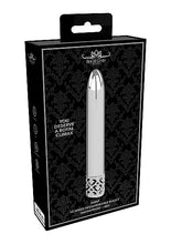 Load image into Gallery viewer, Royal Gems Shiny Powerful Vibe Rechargeable Silver
