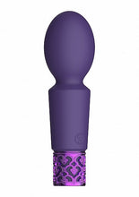 Load image into Gallery viewer, Royal Gems Brilliant Purple Rechargeable Silicone Bullet
