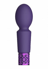 Load image into Gallery viewer, Royal Gems Brilliant Purple Rechargeable Silicone Bullet

