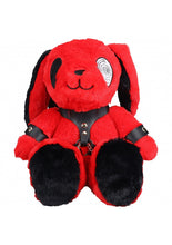 Load image into Gallery viewer, Bunny Backpack Circle Eye Large Red
