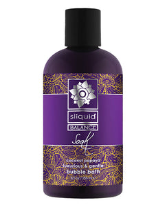 Sliquid Soak Bubble Bath Coconut Papaya 8.5 Oz