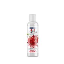 Load image into Gallery viewer, Swiss Navy 4 In 1 Playful Flavors Poppin Wild Cherry 1oz
