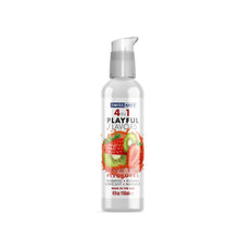 Load image into Gallery viewer, Swiss Navy 4 In 1 Playful Flavors Strawberry Kiwi Pleasure 4oz
