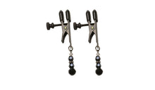 Load image into Gallery viewer, Clamp Black Broad Tip W/beads
