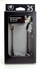 Load image into Gallery viewer, Black Tweezer Clamp W/link Chain

