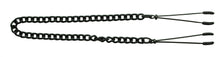 Load image into Gallery viewer, Black Tweezer Clamp W/link Chain

