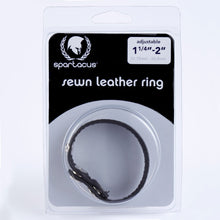 Load image into Gallery viewer, Sewn Leather C Ring

