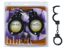 Load image into Gallery viewer, Black Single Lock Handcuffs
