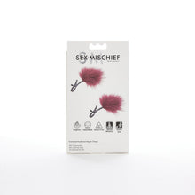Load image into Gallery viewer, Sex &amp; Mischief Enchanted Feather Nipple Clamps
