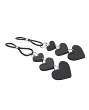 Load image into Gallery viewer, Sex &amp; Mischief Heart Nipple Clamps
